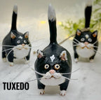 Kitty Miniature Sculpture | Cute Cat Figurine Home Decor 2025
