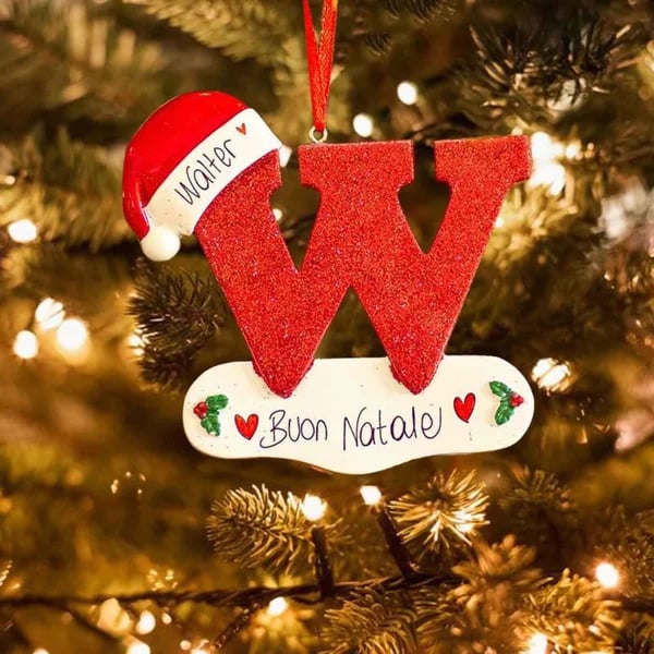 Personalized Name Christmas Decoration | Custom Holiday Ornament 2025