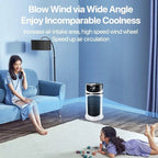 Buy Mini Portable Air Conditioner for Home & Office – USB Powered Desktop AC Fan + Humidifier | 3-in-1 Cooler