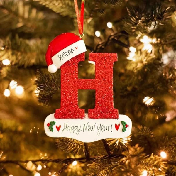 Personalized Name Christmas Decoration | Custom Holiday Ornament 2025