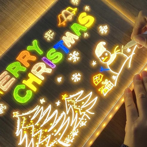 LED Note Board with Colors – Christmas Sale Holiday Decoration