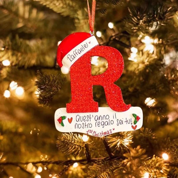 Personalized Name Christmas Decoration | Custom Holiday Ornament 2025