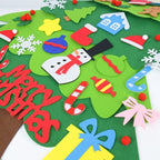 DIY Felt Christmas Tree Set | Kids Wall Hanging Decoration 2025