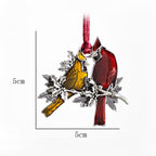 Solid Pewter Christmas Tree Ornament – Elegant Holiday Decoration