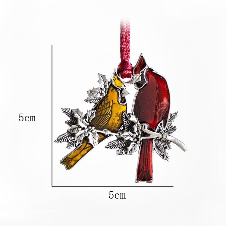 Solid Pewter Christmas Tree Ornament – Elegant Holiday Decoration