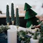 Christmas Tree Flameless Candles – 3D Flickering Flame Holiday Decor