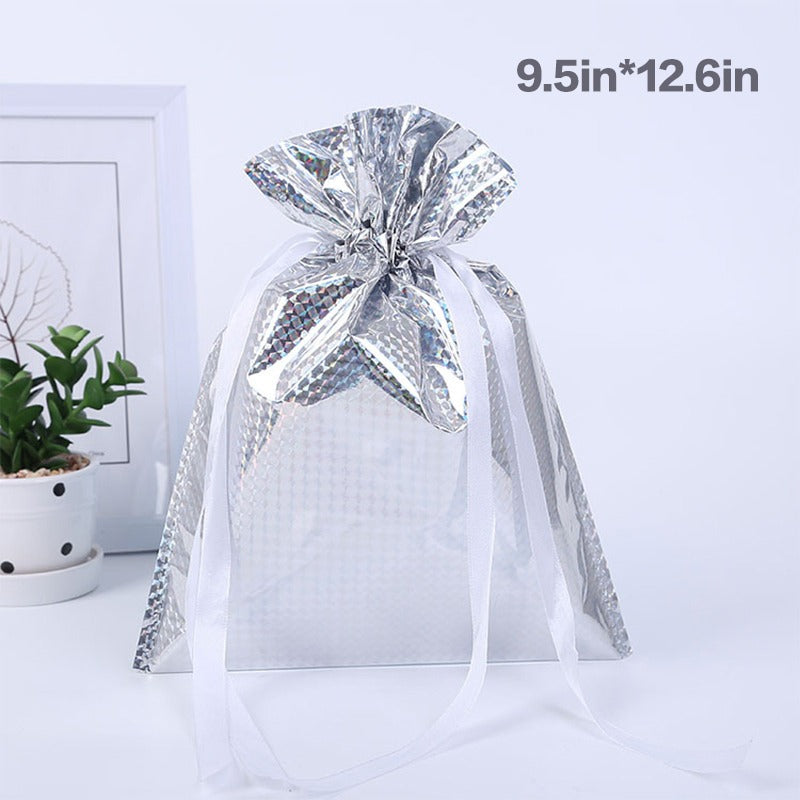 Drawstring Gift Bags – Reusable Party & Holiday Favor Bags