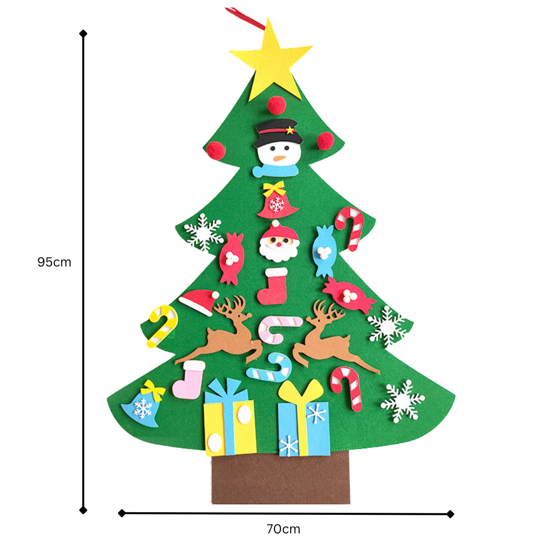 FeltTree – DIY Christmas Tree Craft Kit for Kids