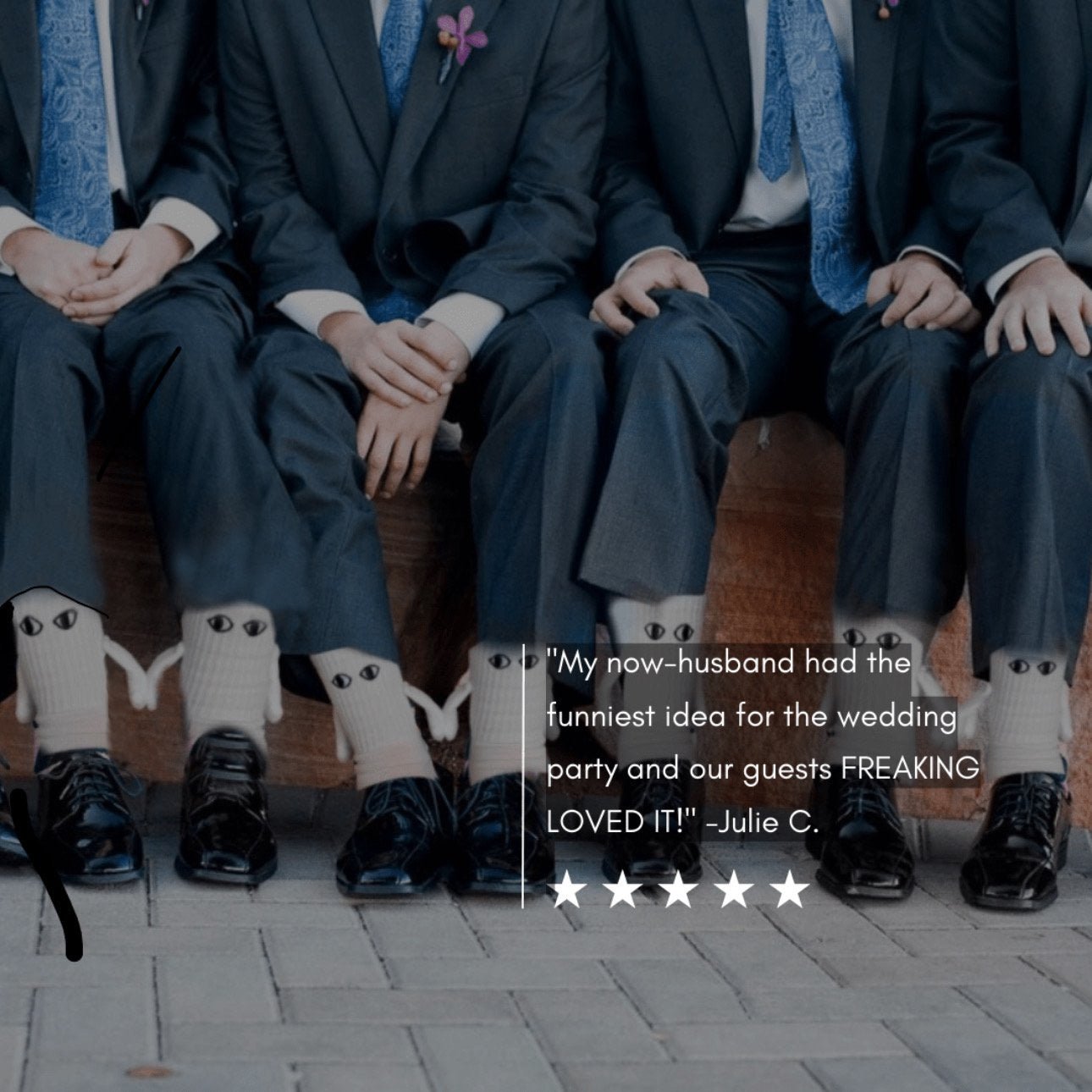 Solemates Socks – Hand-in-Hand Design for Couples or Friends