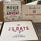 Christmas Advent Calendar Card Set | 24 Days Holiday Countdown 2025
