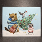 Animal Christmas Card Variety Pack | Cute Holiday Greeting Cards 2025