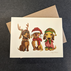 Animal Christmas Card Variety Pack | Cute Holiday Greeting Cards 2025