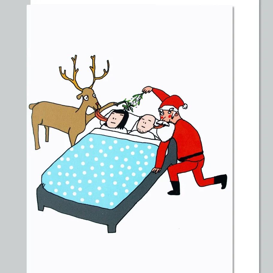 Funny Christmas Cards – Humorous Holiday Greeting Set