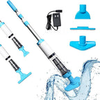 Cordless 3-in-1 Rechargeable Pool Vacuum – Compact, Versatile Cleaning for Spas, Hot Tubs & Pools