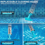 Cordless 3-in-1 Rechargeable Pool Vacuum – Compact, Versatile Cleaning for Spas, Hot Tubs & Pools