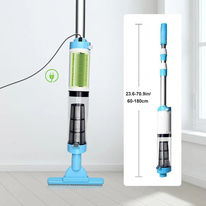 Cordless 3-in-1 Rechargeable Pool Vacuum – Compact, Versatile Cleaning for Spas, Hot Tubs & Pools