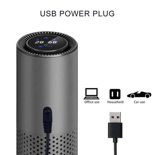 Advanced Car Air Purifier With HEPA Filter