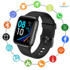 Modern Blood Pressure Health Monitor Smart Fitness Watch