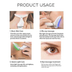 EMS Thermal Neck Lifting And Tighten Massager Electric Microcurrent Wrinkle Remover