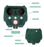 Solar-Powered Ultrasonic Deer Repeller - Protect Your Garden Naturally