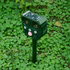 Solar-Powered Ultrasonic Deer Repeller - Protect Your Garden Naturally