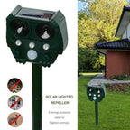 Solar-Powered Ultrasonic Deer Repeller - Protect Your Garden Naturally